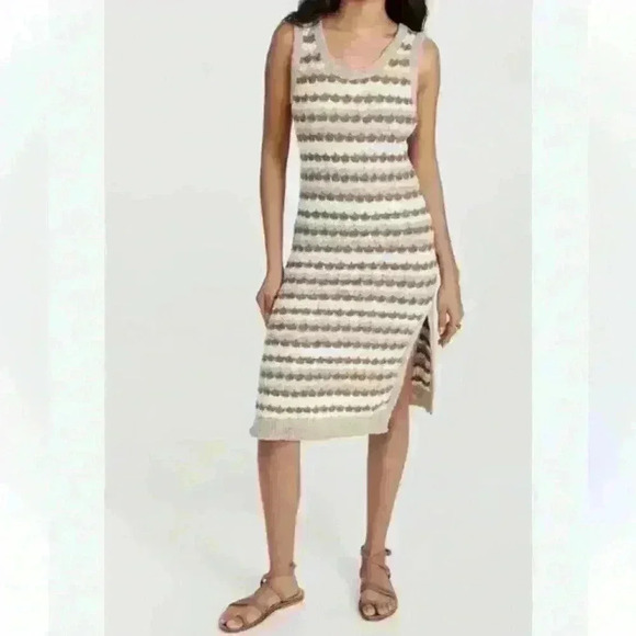 NWT RAMY BROOK Nori Dress In Neutral Combo - Picture 2 of 9